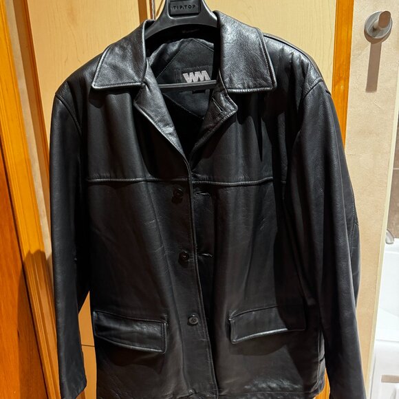 WeatherMan Vintage Leather Jacket - Picture 1 of 6